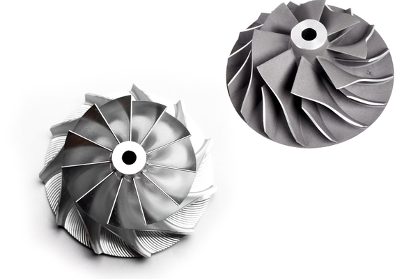 Cast vs. Billet Compressor Wheel