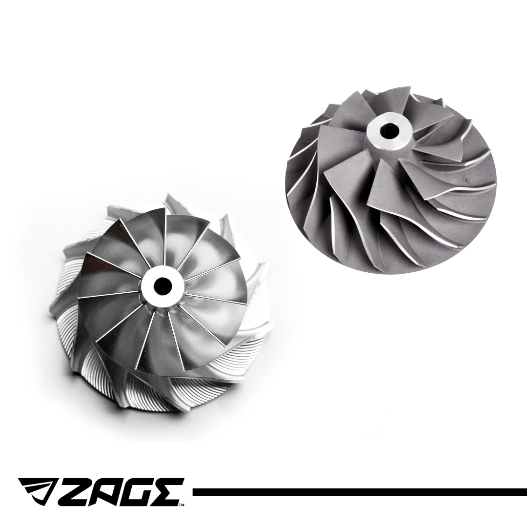 Cast vs. Billet Compressor Wheel